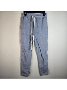 Men's CLUB PARADISE Gray Sweatpants & Joggers M with White Drawstring